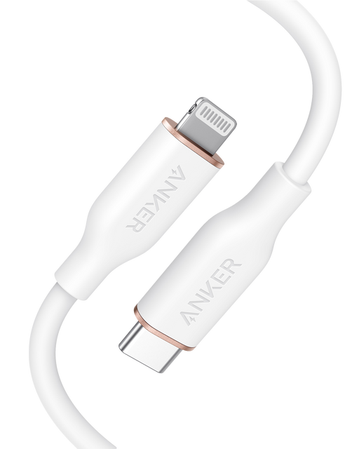 Anker <b>641</b> USB-C to Lightning Cable (Flow, Silicone) - for just $15.99! 