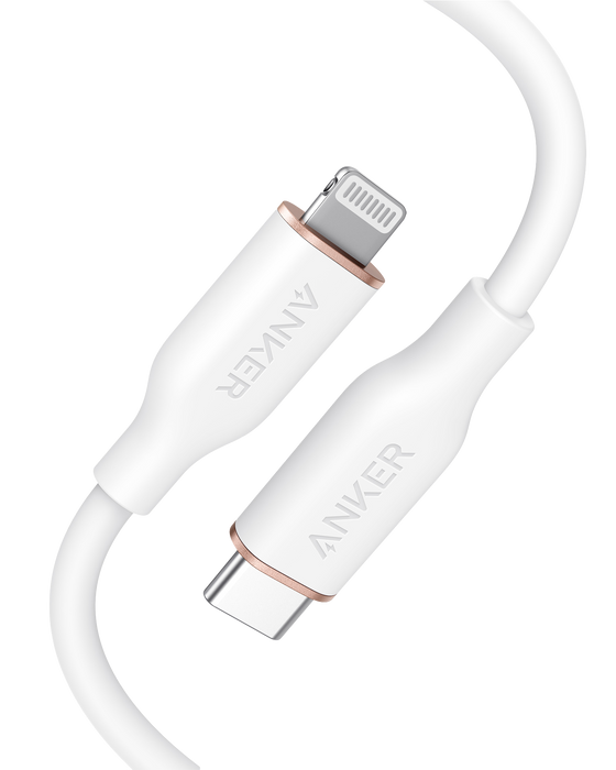 Anker <b>641</b> USB-C to Lightning Cable (Flow, 3 ft Silicone) - for just $15.99! 
