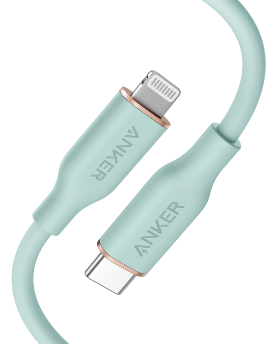 Anker <b>641</b> USB-C to Lightning Cable (Flow, Silicone) - for just $15.99! 
