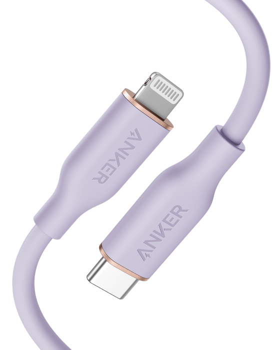 Anker <b>641</b> USB-C to Lightning Cable (Flow, Silicone) - for just $15.99! 
