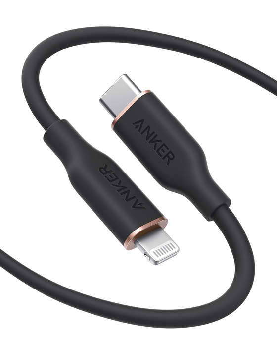 Anker <b>641</b> USB-C to Lightning Cable (Flow, Silicone) - for just $15.99! 