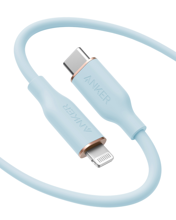 Anker <b>641</b> USB-C to Lightning Cable (Flow, Silicone) - for just $15.99! 