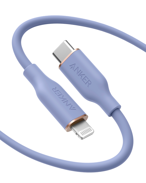 Anker <b>641</b> USB-C to Lightning Cable (Flow, Silicone) - for just $15.99! 
