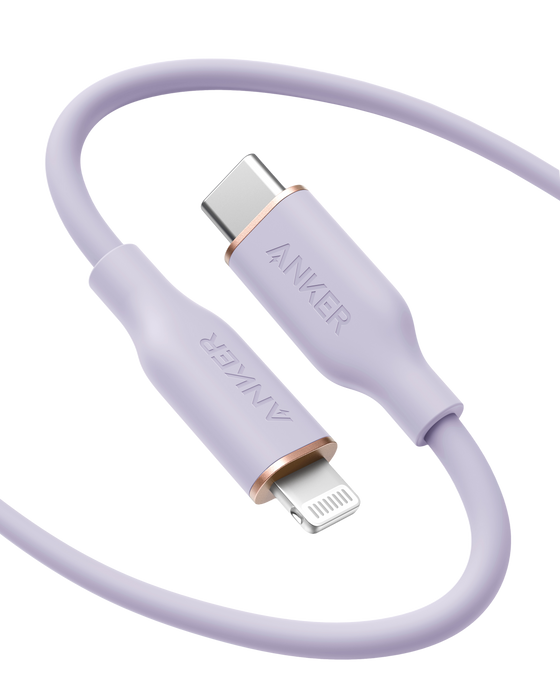Anker <b>641</b> USB-C to Lightning Cable (Flow, Silicone) - for just $15.99! 