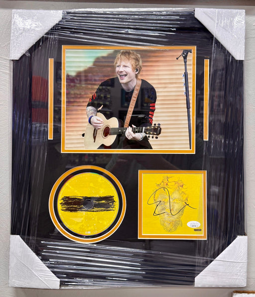 Ed Sheeran Signed Album “Subtract” Custom Framed CD Booklet With JSA COA - for just $275! 