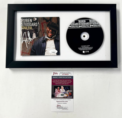 Framed & Signed Ruben Studdard Soulful CD With JSA COA American Idol Season 2 Winner - for just $130! 