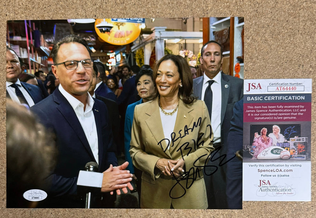 Pennsylvania Governor Josh Shapiro Signed Politics 8X10 Photo With JSA COA - for just $375! 