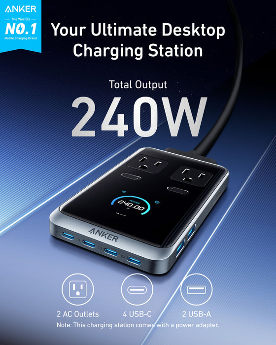 Anker Prime Charging Station (8-in-1, 240W) - for just $129.99! 