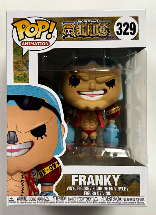 Funko Pop! Animation Franky #329 One Piece 2023 Straw Hat Pirates Shipwright - for just $15! 