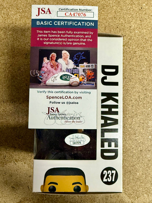 DJ Khaled Signed We The Best Funko Pop #237 With JSA COA Blessed 2021 - for just $120! 
