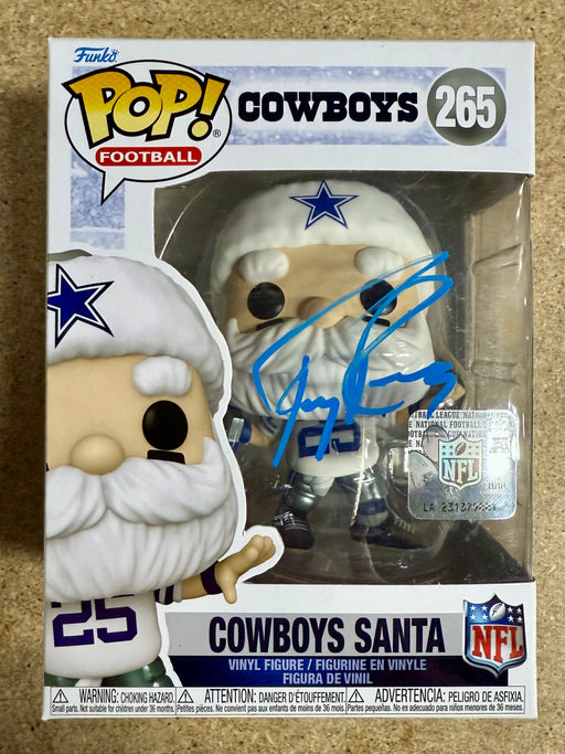 Tony Romo Signed NFL Santa Dallas Cowboys Exclusive Funko Pop! #265 JSA COA READ - for just $250! 