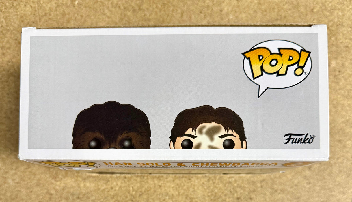 Funko Pop! Han Solo & Chewbacca Chained 2-Pack Star Wars 2018 Vaulted Exclusive - for just $15! 