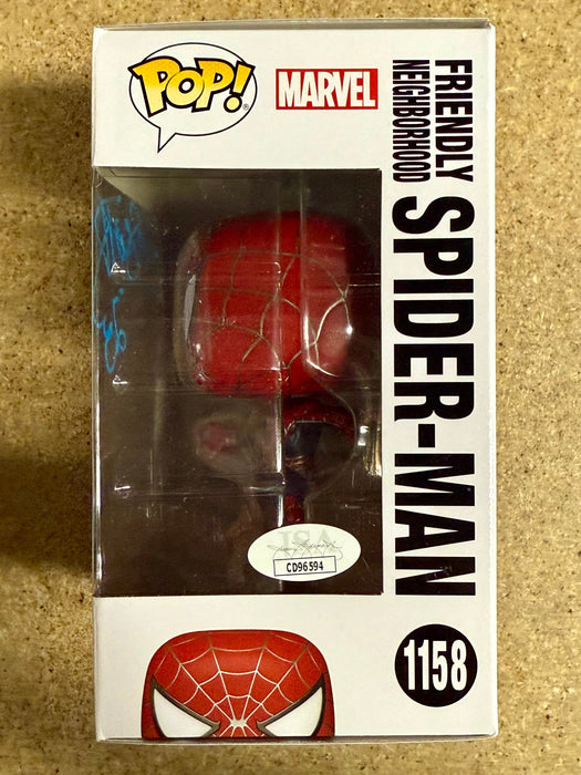 Josey Scott Of Saliva “Hero” Signed Spider-Man Funko Pop #1158 With JSA COA - for just $135! 