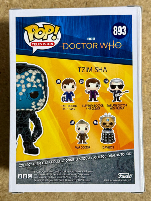 Funko Pop! Television Doctor Who Tzim-Sha #893 2019 NYCC Shared Con Exclusive - for just $13! 