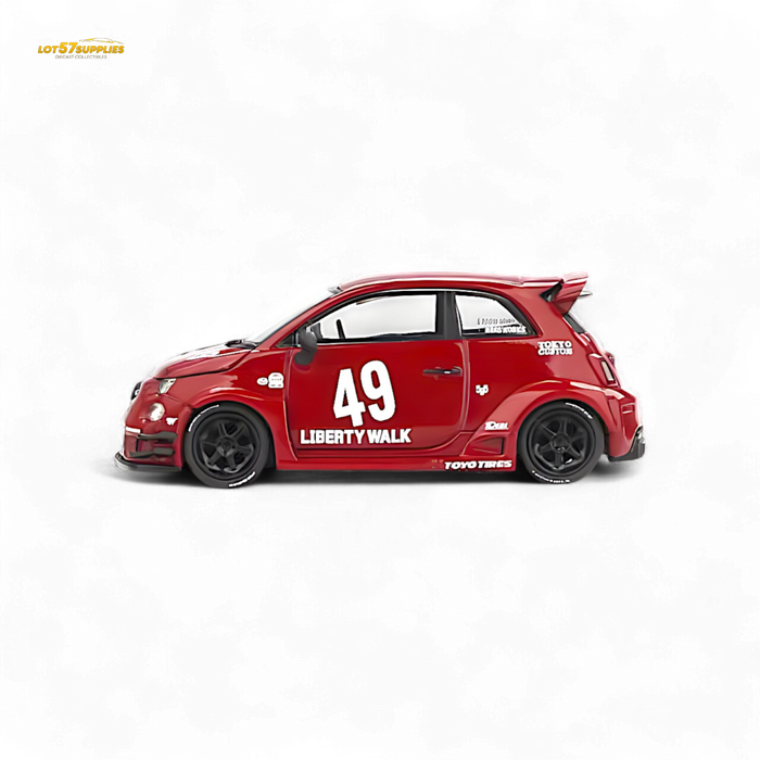 Mini-GT LB-WORKS x Abas Works ABARTH 595 Red 1:64 MGT00963 - for just $18.99! 