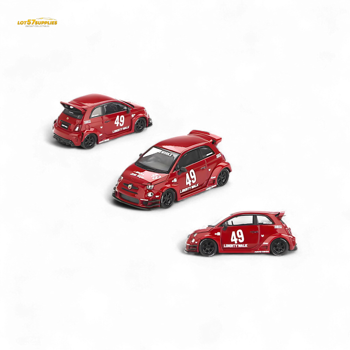 Mini-GT LB-WORKS x Abas Works ABARTH 595 Red 1:64 MGT00963 - for just $18.99! 