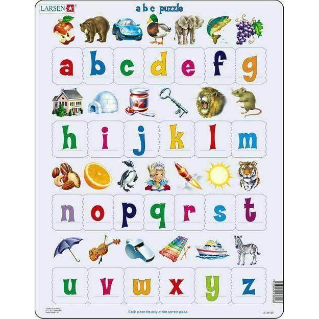 ABC Alphabet 26 Piece Tray Jigsaw Puzzle Larsen - for just $11.99! 