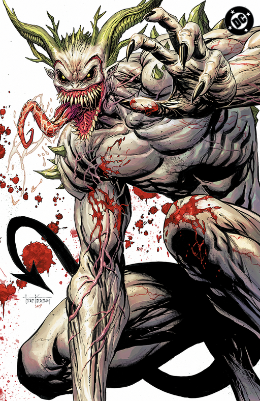 ABSOLUTE BATMAN #22 TYLER KIRKHAM EXCLUSIVE JOKER BATTLE DAMAGED VIRGIN VAR (07/08/2026) - for just $40! 