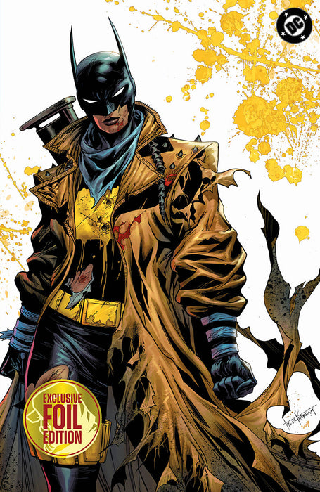 [FOIL] ABSOLUTE BATMAN #24 TYLER KIRKHAM BATTLE DAMAGED THE BAT EXCLUSIVE VIRGIN VAR (09/23/2026) - for just $50! 