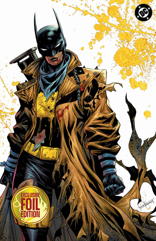 [FOIL] ABSOLUTE BATMAN #24 TYLER KIRKHAM BATTLE DAMAGED THE BAT EXCLUSIVE VIRGIN VAR (09/23/2026) - for just $50! 