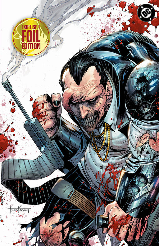 [FOIL] ABSOLUTE BATMAN #24 TYLER KIRKHAM BATTLE DAMAGED PENGUIN EXCLUSIVE VIRGIN VAR (09/23/2026) - for just $50! 