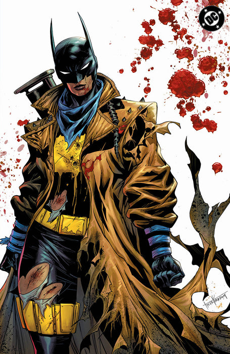 ABSOLUTE BATMAN #24 TYLER KIRKHAM BATTLE DAMAGED THE BAT EXCLUSIVE VIRGIN VAR (09/23/2026) - for just $40! 