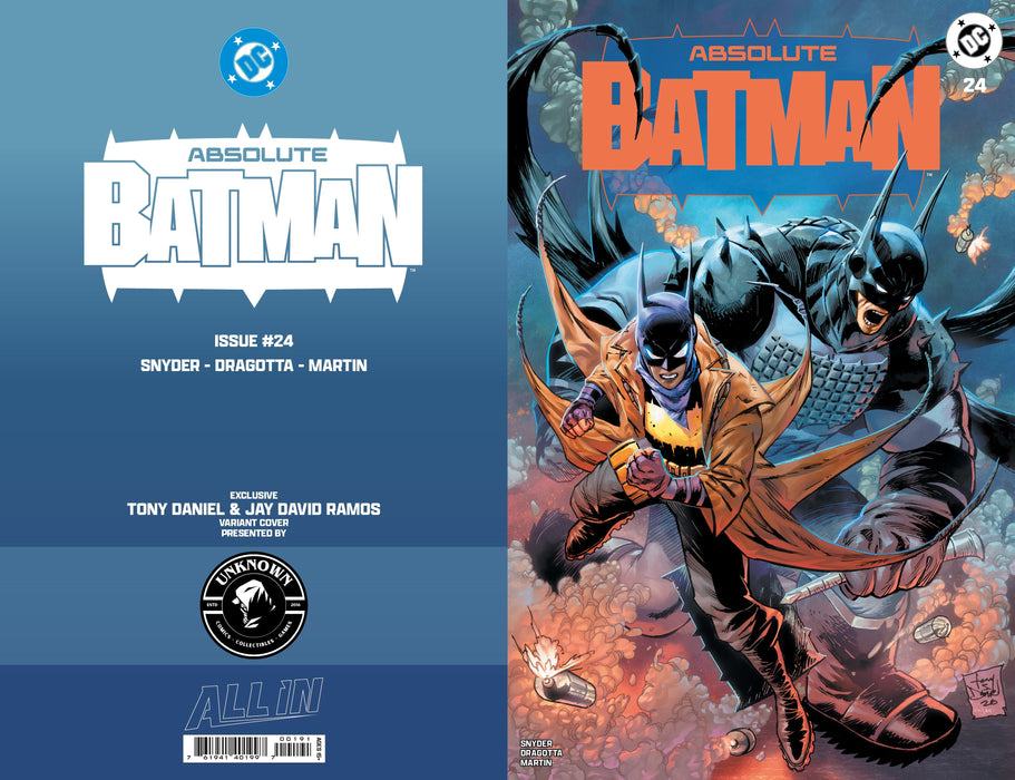 ABSOLUTE BATMAN #24 TONY DANIEL EXCLUSIVE VAR (09/23/2026) - for just $15! 