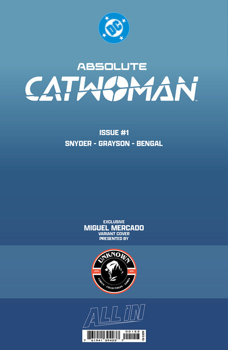 [FOIL] ABSOLUTE CATWOMAN #1 (OF 6) MIGUEL MERCADO EXCLUSIVE VIRGIN VAR (06/10/2026) - for just $40! 
