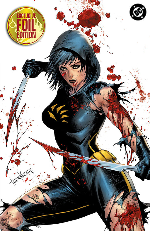 [FOIL] ABSOLUTE CASSANDRA CAIN THE SHADOW'S HAND #1 (ONE SHOT) TYLER KIRKHAM BATTLE DAMAGED EXCLUSIVE VIRGIN VAR (09/09/2026) (09/16/2026) - for just $50! 