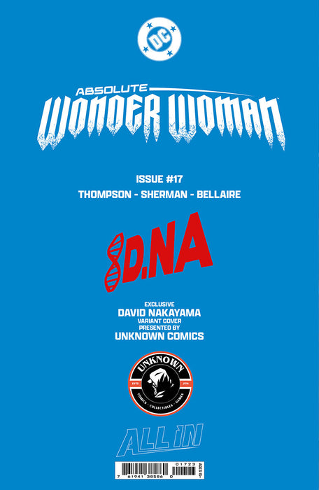 ABSOLUTE WONDER WOMAN #17 DAVID NAKAYAMA  Megacon 2026 EXCLUSIVE VAR (02/25/2026) - for just $20! 