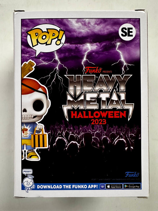 Funko Pop! Freddy Bones #SE Heavy Metal Halloween NYCC 2023 Fall Con Exclusive - for just $15! 