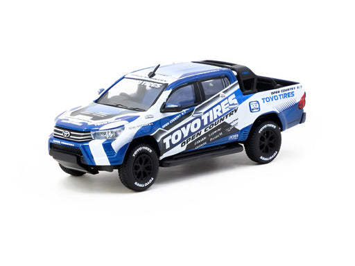 Tarmac Works 1:64 Toyota Hilux Blue/White - for just $22.99! 