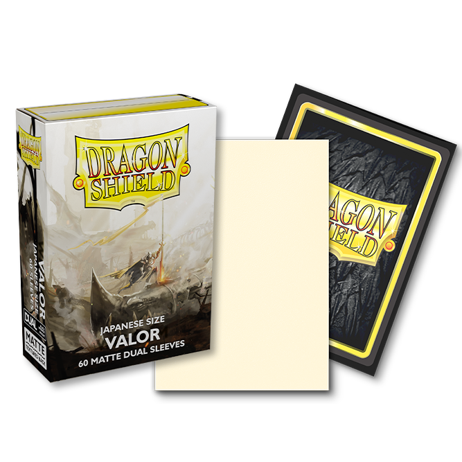 Dragon Shield Dual Matte Sleeves Valor Japanese Size 60-Count - Just $5.95! Shop now at Retro Gaming of Denver