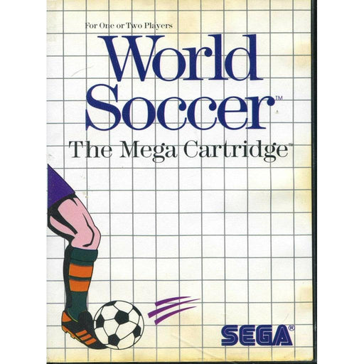 World Soccer (Sega Master System) - Just $0! Shop now at Retro Gaming of Denver