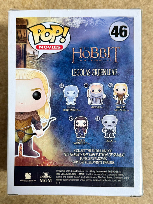 Orlando Bloom Signed Legolas Greenleaf Hobbit Vaulted Funko Pop! #46 With JSA COA - for just $400! 