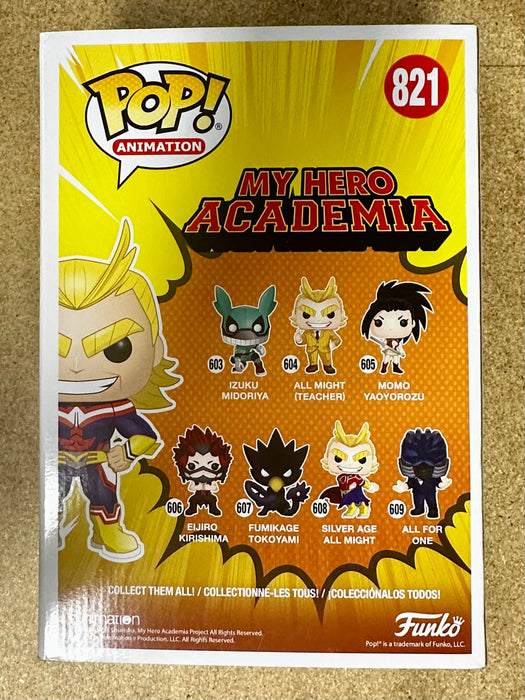 Funko Pop! Animation 10” All Might #821 My Hero Academia 2020 Plus Ultra - for just $25! 
