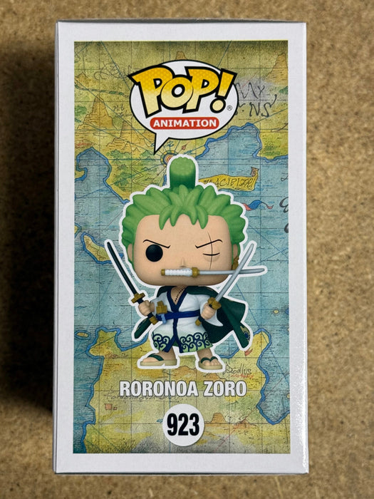 Funko Pop! Animation Roronoa Zoro in Kimono With 3 Swords #923 One Piece 2023 - for just $13! 