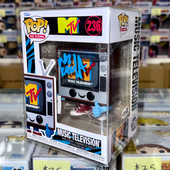 Taylor Gang Wiz Khalifa Signed 2024 MTV Funko Pop #236 With JSA COA - for just $200! 