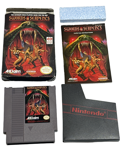 Swords and Serpents - NES - for just $48.99! 