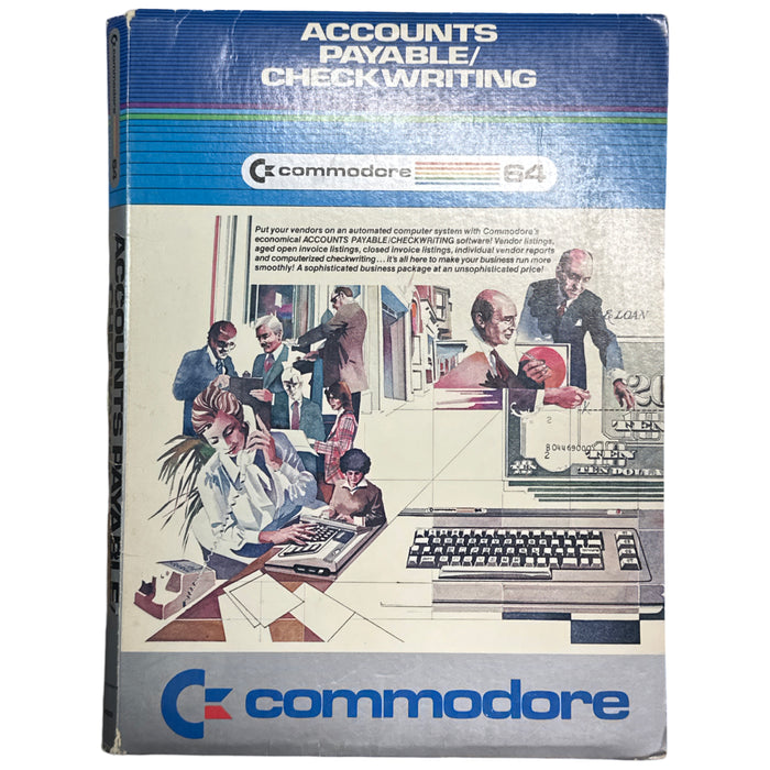 Accounts Payable/Check Writing - Commodore 64/128 - for just $19.99! 