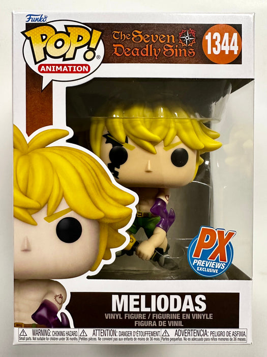 Funko Pop! Animation Meliodas (Demon Mode) #1344 Seven Deadly Sins 2023 PX Preview Exclusive - for just $20! 
