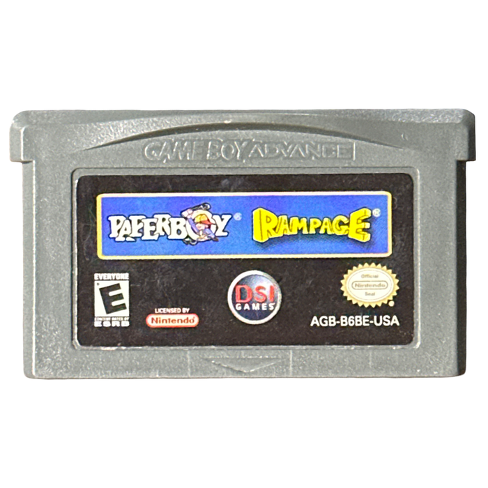 Paperboy & Rampage - GameBoy Advance - for just $10.99! 