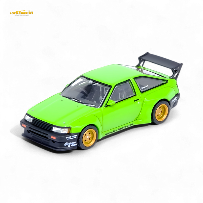 Inno64 TOYOTA AE86 Levin "PANDEM ROCKET BUNNY" Green 1:64 - for just $29.99! 