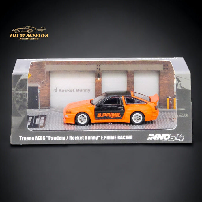 Inno64 Toyota Corolla Sprinter Trueno AE86 "PANDEM / ROCKET BUNNY" E. Prime Racing 1:64 IN64-AE86P-EPR - Premium Toyota - Just $27.99! Shop now at Retro Gaming of Denver