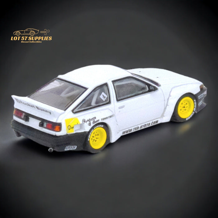 Inno64 Toyota Corolla Sprinter Trueno AE86 "PANDEM / ROCKET BUNNY" in White 1:64 IN64-AE86P-WHI - Premium Toyota - Just $27.99! Shop now at Retro Gaming of Denver