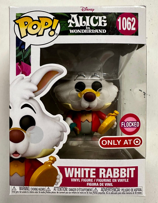 Funko Pop! Disney Flocked White Rabbit #1062 Alice In Wonderland 2021 Exclusive - for just $20! 