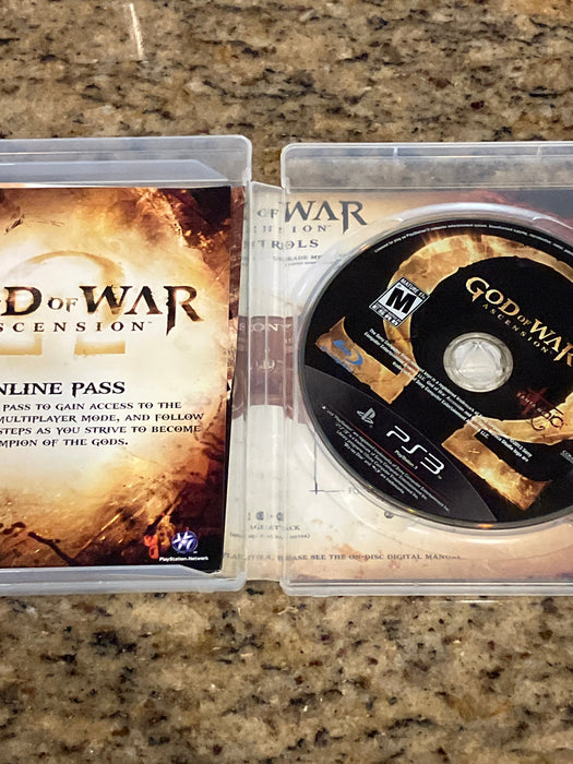 God of War Ascension (PS3) - no manual - for just $18! 