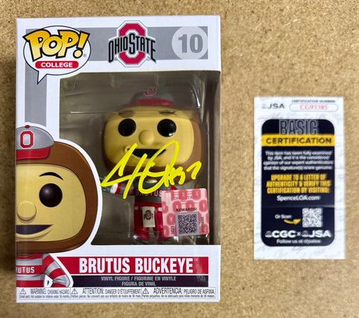 Cam Heyward Signed Defensive Line Ohio State Funko Pop! #10 With JSA COA - for just $120! 