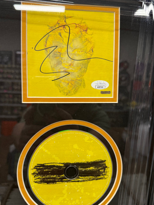 Ed Sheeran Signed Album “Subtract” Custom Framed CD Booklet With JSA COA - for just $275! 