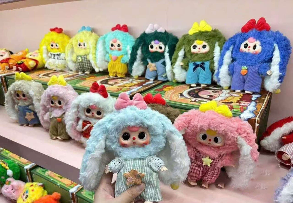 Baby Three V2 Rabbit Macaron Cute Bunny Plush Series Blind Box (1 Blind Box) - for just $28.99! 